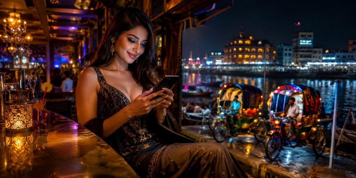 ঢাকায় রিকশার পাশে মোবাইলে ace367 লাইভ বেটিং করছেন একজন সদস্য