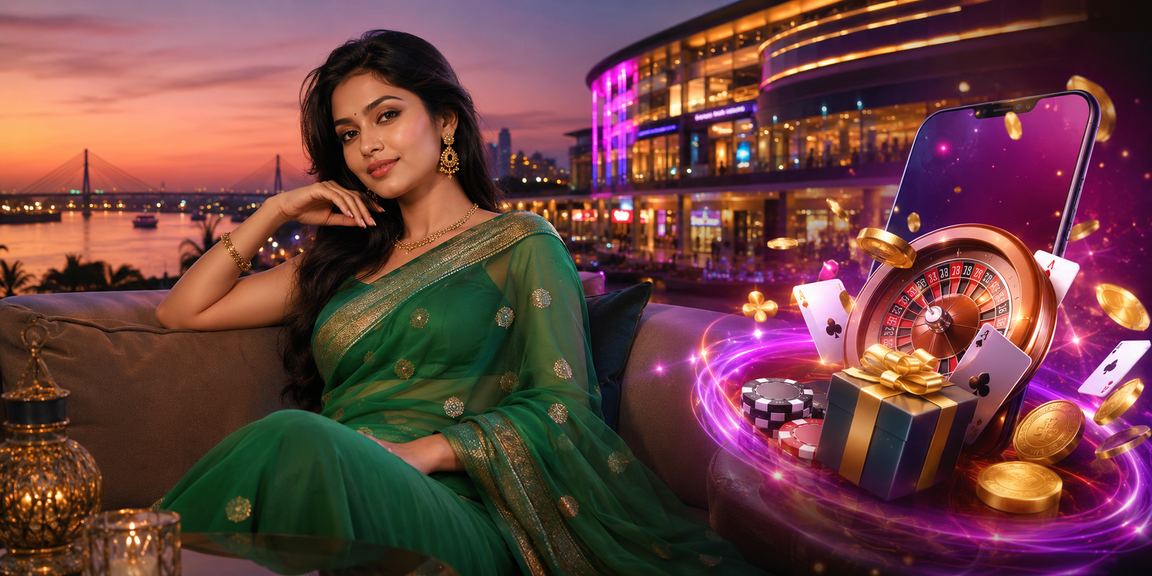 খুলনায় শাড়ি পরে ace367 ক্যাসিনো অ্যাপে বোনাস উপভোগ করছেন একজন সদস্য